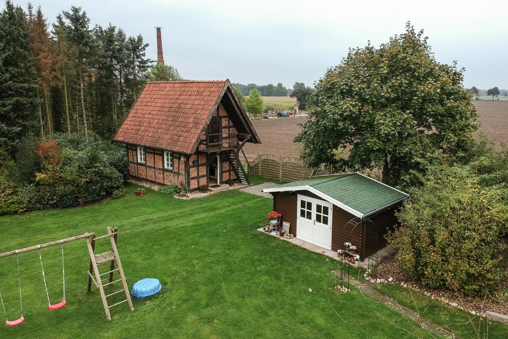 Fachwerk-Treppenspeicher, Ruhe Auf Dem Land, Haustiere Willkommen, Leihfahrraeder, 24-7 Check In Kirchlinteln Kültér fotó
